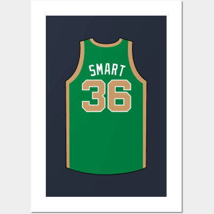 Marcus Smart Boston Jersey Qiangy Posters and Art